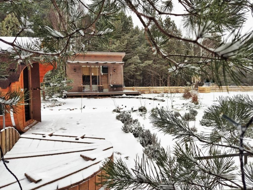 Загородные дома Дом с камином в лесу Pogorelka-50