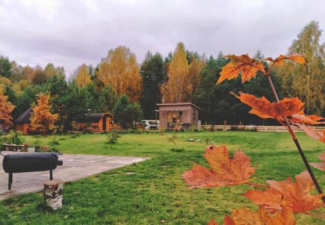 Загородные дома Дом с камином в лесу Pogorelka-51